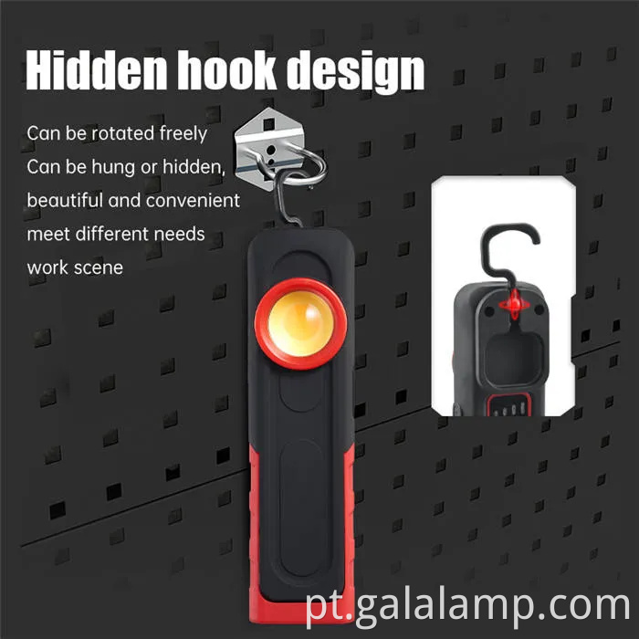 Ultra-Bright Magnetic Cob Light para reparos automotivos